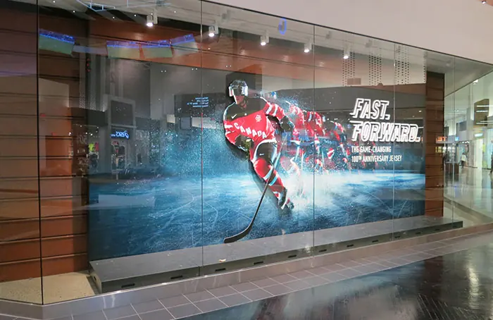 Nike store window display